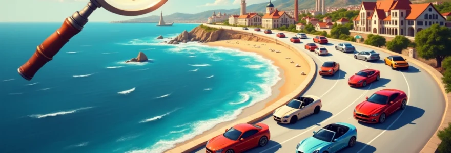 choose and rent a car on holiday