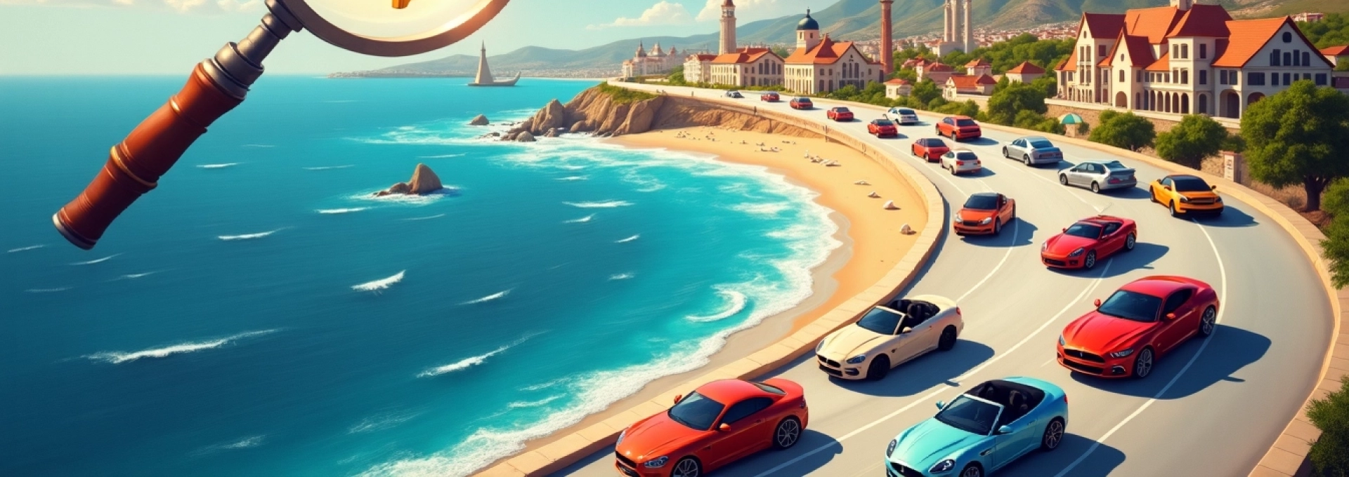 choose and rent a car on holiday